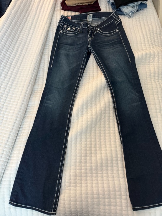 True Religion Denim - True Religion Dark Blue Flare Jeans